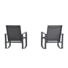 Modern Set of 2 Outdoor Rocking Chairs - Flash Furniture