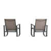 Modern Set of 2 Outdoor Rocking Chairs - Flash Furniture