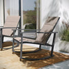 Modern Set of 2 Outdoor Rocking Chairs - Flash Furniture