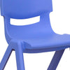 Set of 4 Plastic School Chairs - Flash Furniture
