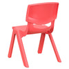 Set of 4 Plastic School Chairs - Flash Furniture