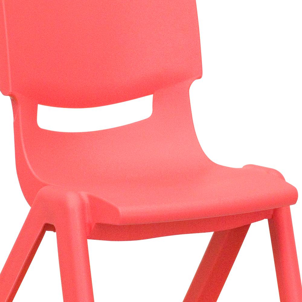 Set of 4 Plastic School Chairs - Flash Furniture