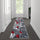 2' x 7' Red Abstract Area Rug - Olefin Rug - Flash Furniture