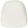 Hard Ivory Fabric Chiavari Chair Cushion - Flash Furniture