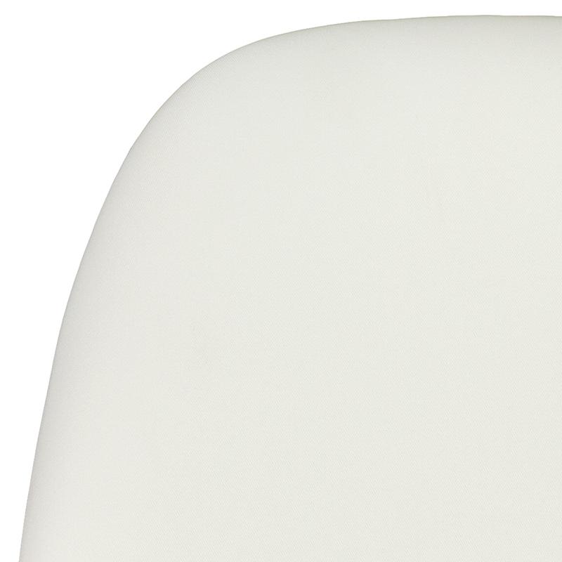 Hard Ivory Fabric Chiavari Chair Cushion - Flash Furniture