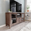 Brown 59in Modern Kitchen and Dining Room Buffet Sideboard Storage Cabinet - Flash Furniture