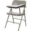 Premium Steel Folding Chair with Left Handed Tablet Arm - Flash Furniture