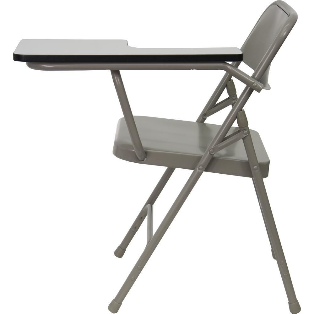 Premium Steel Folding Chair with Left Handed Tablet Arm - Flash Furniture