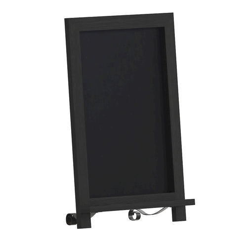 12'' x 17'' Black Tabletop Magnetic Chalkboard Sign - Flash Furniture