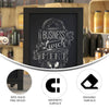 12'' x 17'' Black Tabletop Magnetic Chalkboard Sign - Flash Furniture
