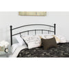 Woodstock Decorative Black Metal Twin Size Headboard - Flash Furniture