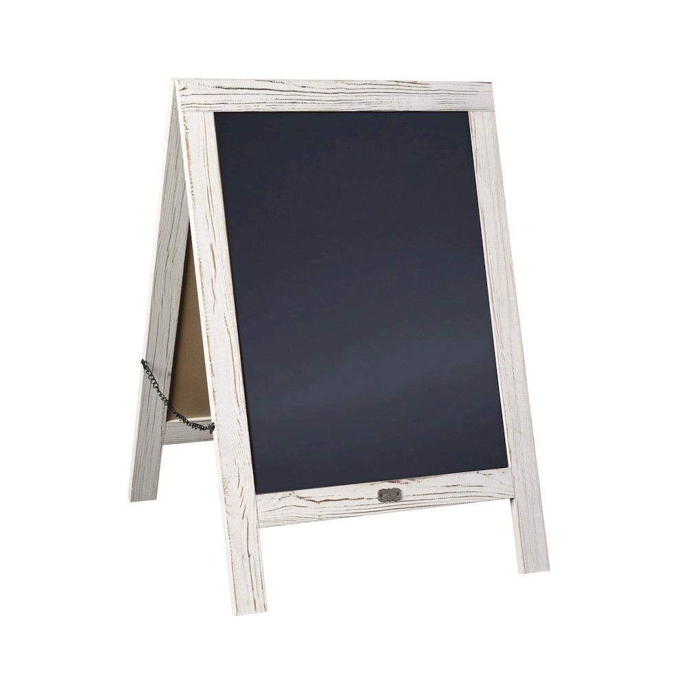 Vintage A-Frame Double Sided Magnetic Message Board - Flash Furniture