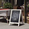 Vintage A-Frame Double Sided Magnetic Message Board - Flash Furniture