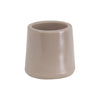 Beige Replacement Foot Cap for Beige and Brown Plastic Folding Chairs - Flash Furniture