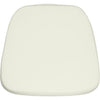 Soft Ivory Fabric Chiavari Chair Cushion - Flash Furniture