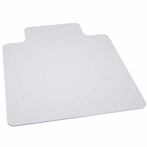 45'' x 53'' Big & Tall 400 lb. Capacity Carpet Chair Mat with Lip - Flash Furniture