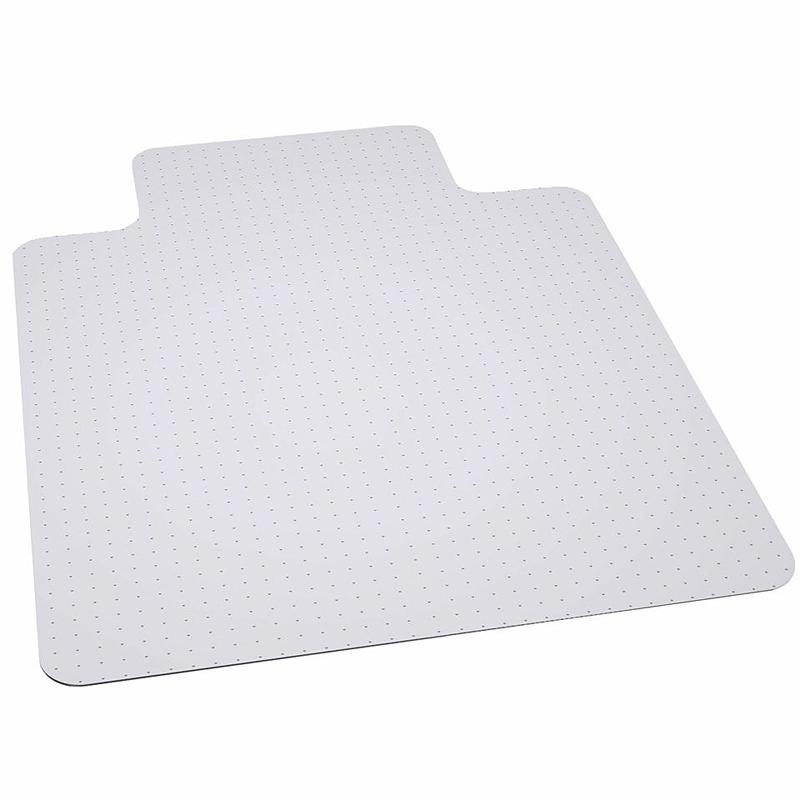 45'' x 53'' Big & Tall 400 lb. Capacity Carpet Chair Mat with Lip - Flash Furniture
