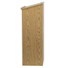 Stand-Up Wood Lectern in Oak - Flash Furniture