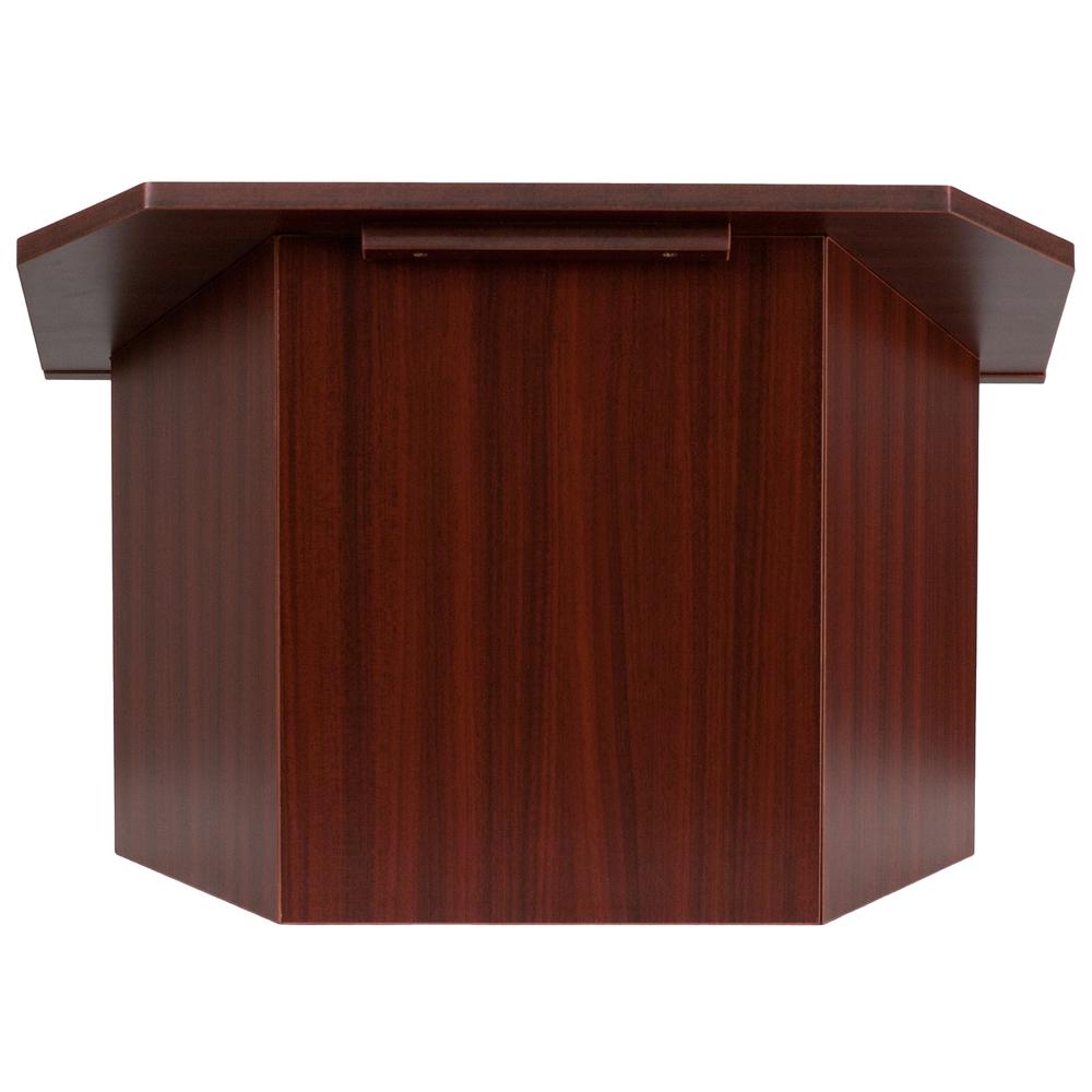 Foldable Tabletop Lectern in Mahogany - Flash Furniture