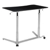 Sit-Down, Stand-Up Black Computer Desk with 37.375''W Top (Range 29'' - 40.75'') - Flash Furniture