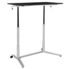 Sit-Down, Stand-Up Black Computer Desk with 37.375''W Top (Range 29'' - 40.75'') - Flash Furniture