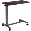 Adjustable Overbed Table with Wheels for Home and Hospital - Flash Furniture