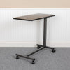 Adjustable Overbed Table with Wheels for Home and Hospital - Flash Furniture