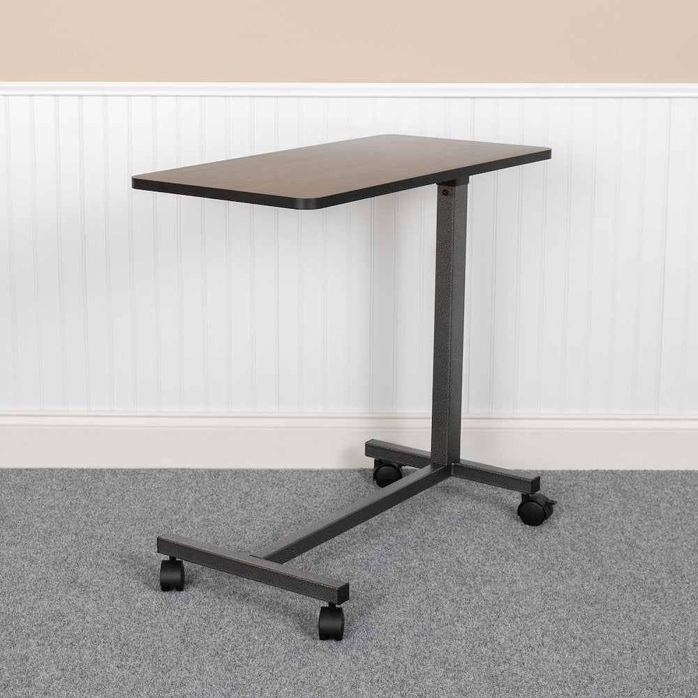 Adjustable Overbed Table with Wheels for Home and Hospital - Flash Furniture