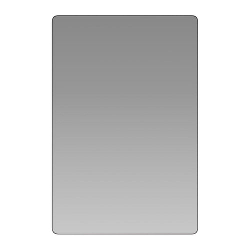 24'' x 36'' Decorative Wall Mirror - Rounded Corners, Black - Flash Furniture