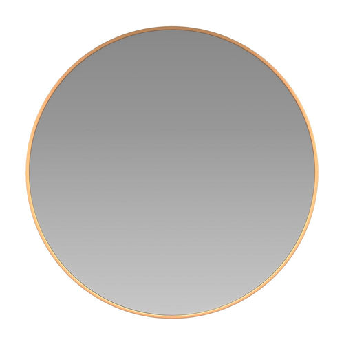 20'' Round Gold Metal Framed Wall Mirror - Flash Furniture
