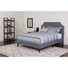 Full Size Tufted Upholstered Platform Bed in Light Gray Fabric - Flash Furniture