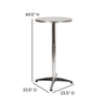 23.5'' Round Aluminum Indoor-Outdoor Bar Height Table - Flash Furniture