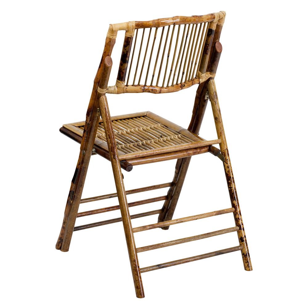 American Champion Bamboo Folding Chair - Flash Furniture