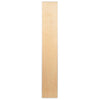 72'' x 12'' x 12'' Birchwood Bar Top Riser with Silver Legs - Flash Furniture