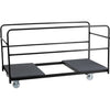 Folding Table Dolly with Carpeted Platform for Round Tables - Flash Furniture