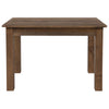 46'' x 30'' Rectangular Antique Rustic Solid Pine Farm Dining Table - Flash Furniture