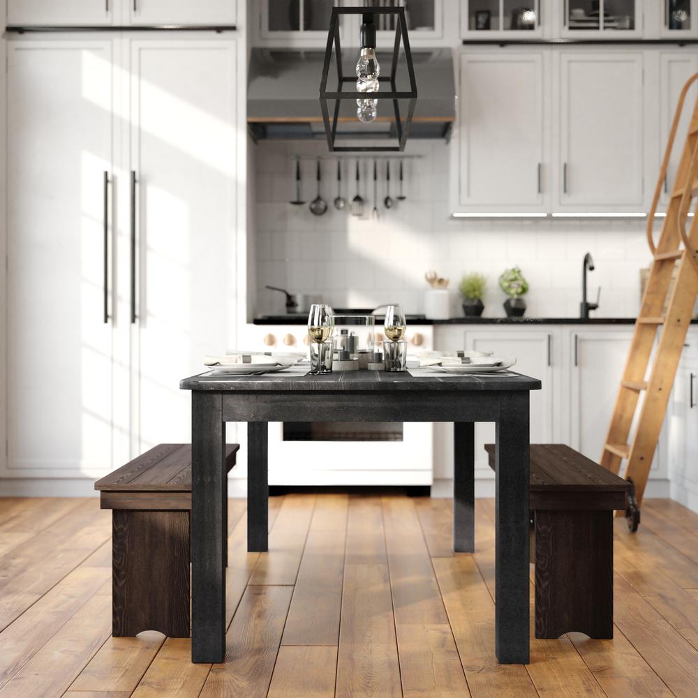 Rustic Style Farmhouse Dining Room Table - Flash Furniture