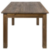 60'' x 38'' Rectangular Antique Rustic Solid Pine Farm Dining Table - Flash Furniture