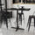 30'' x 48'' Black Table Top with 23.5'' x 29.5'' Bar Height - Flash Furniture