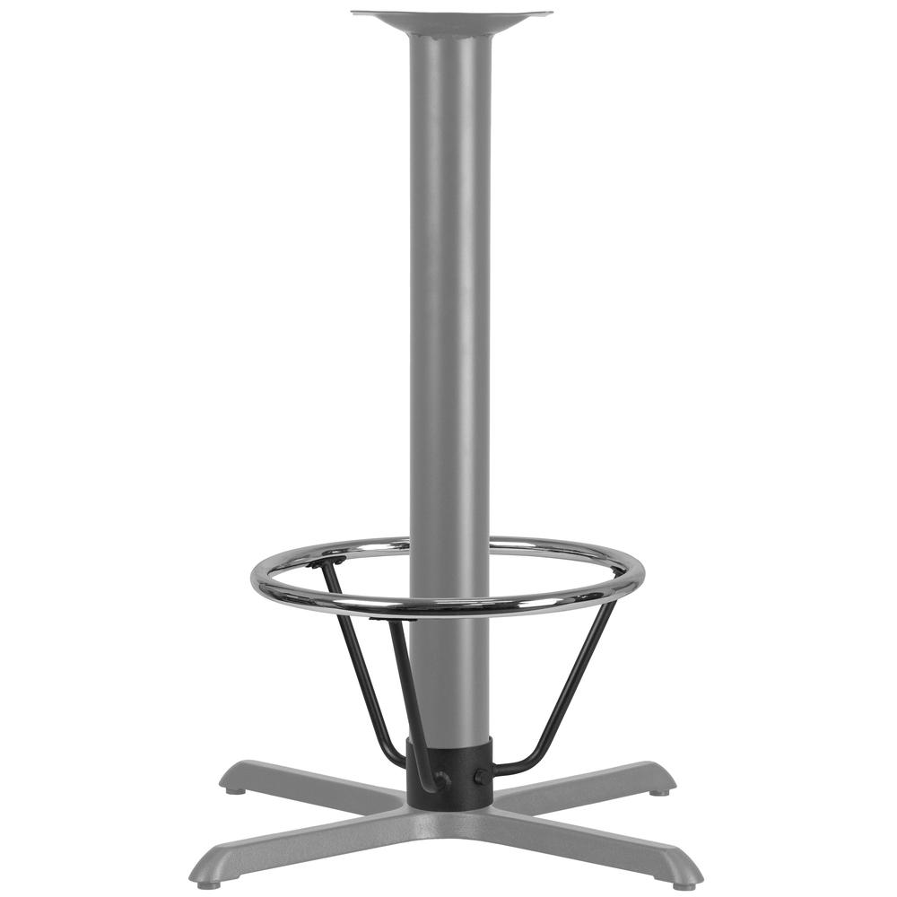 Bar Height Table Base Foot Ring with 4.25'' Column Ring - 19.5'' Diameter - Flash Furniture