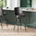 James Commercial Grade Metal Barstool with Dark Brown Swivel Bucket Seat - Flash Furniture