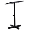 Adjustable Height Metal Lectern in Mahogany - Flash Furniture