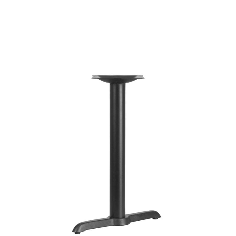 5'' x 22'' Restaurant Table T-Base with 3'' Dia. Table Height Column - Flash Furniture