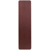 6-Foot Mahogany Melamine Laminate Folding Training Table - Flash Furniture