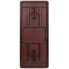 6-Foot High Pressure Mahogany Laminate Folding Banquet Table - Flash Furniture