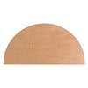 5-Foot Half-Round Wood Folding Banquet Table - Flash Furniture