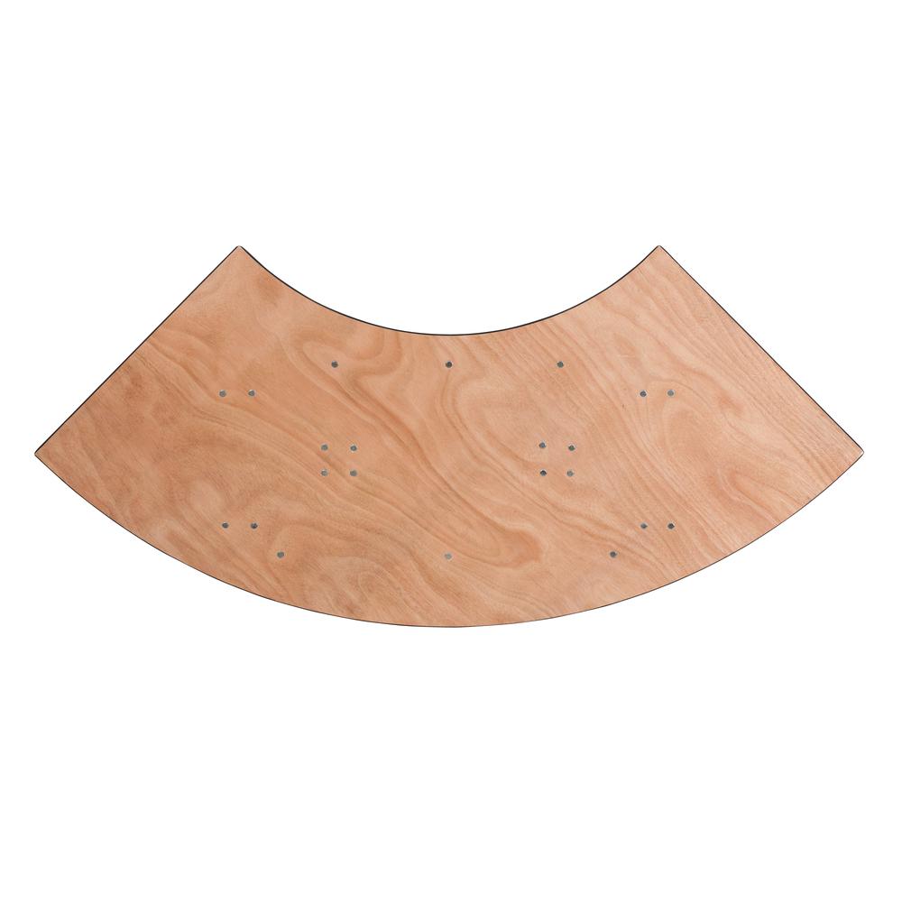5.5 ft. x 2 ft. Serpentine Wood Folding Banquet Table - Flash Furniture