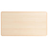 23.625''W x 47.25''L Rectangular Natural Plastic Height Adjustable Activity Table - Flash Furniture