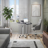Rolling Adjustable Laptop Cart. Color: Graphite - Techni Mobili