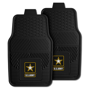 Fanmats - U.S. Army 2-pc Vinyl Car Mat Set 17''x27''